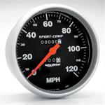 Speedometer 127mm 0-120mph Sport-comp Mechanical