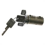 Ignition Switch Lock Cylinder, OEM Replacement, Chrome Face, 2 Keys Included, AMC, GM, IHC, Jeep, Kit