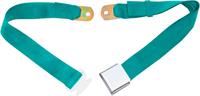 Two Point Lap Belt, turquoise