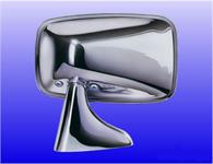 Rear View Mirror Stainless Left Convex