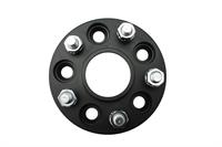 Wheel Spacers, 0.591 in. Thickness, Billet Aluminum, 2.496 in. Center Bore Diameter, 5 x 108mm Wheel Bolt Circle, Ford, Pair