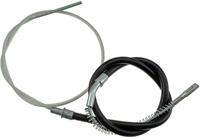 parking brake cable, 162,71 cm, rear left and rear right