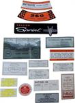 Decal Kit  Exc Conv - 302