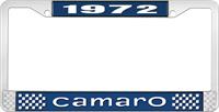 nummerplåtshållare, 1972 CAMARO STYLE 1 blå