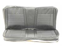 Hardtop White Coachman Grain Vinyl Rear Seat Upholstery