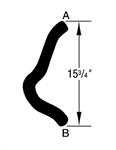 Curved Radiator Hose