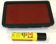 High Performance, Stock Replacement Airfilter Vortex ( 246x158mm )