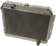 "1969-70 FULL SIZE SMALL BLOCK WITH AC AND MANUAL TRANS 4 ROW 17-1/2"" X 25-1/2"" X 2-5/8"" RADIATOR"