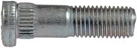 M12-1.50 Serrated Wheel Stud With Clip Head - 13.06mm Knurl, 42.5mm Length