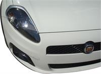 Koplampspoilers passend voor Fiat Grande Punto 2005- (ABS)