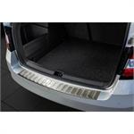 RVS Achterbumperprotector passend voor Skoda Fabia III Combi 2015-2018 'Ribs'