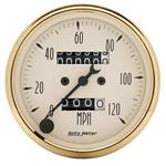 Speedometer 80mm 0-120mph Golden Oldies Mechanical