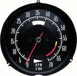 1972-74 CORVETTE TACH 6000 RED LINE