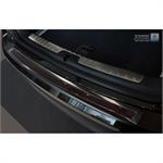 RVS Achterbumperprotector 'Deluxe' BMW X6 F16 2014- Zwart/Rood-Zwart Carbon