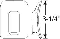 Grommet & seal, rear bumper