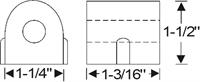 Front stabilizer bushing