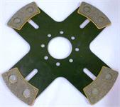 4-puck 235mm clutch disc without hub