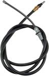 parking brake cable, 167,41 cm, rear left and rear right