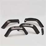 Fender Flares, Cut-Out, Front, Black, Dura-Flex Thermoplastic, Ford, Pickup, SUV, Pair