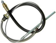 parking brake cable, 114,00 cm, front