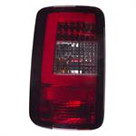 Set LED Achterlichten passend voor Volkswagen Touran 2003-2006 & Caddy II 2004- - Rood/Rookgrijs