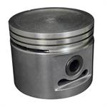 Pistons, Cast, Dish, 4.188 in. Bore, 5/64 in., 5/64 in., 3/16 in. Ring Grooves, Buick, V8, Set of 8