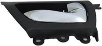 interior door handle chrome lever right rear black housing