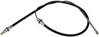 parking brake cable, 123,60 cm, rear right