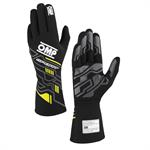 SPORT GLOVES FIA 8856-2018 MY2025 BLACK / FLUO YELLOW SZ. L