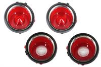 Taillight Lens Set, Standard, Early Style