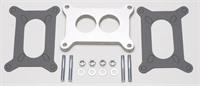 Carburetor Spacer, Aluminum, .500 in. Thick, Ported, 2-Barrel, Each