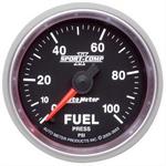Fuel pressure, 67mm, 0-100 psi, electric