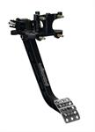 Brake Pedal Assembly, Firewall Mount, Aluminum, Black, Rectangle, 7:1 Ratio