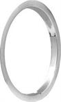 Wheel Trim Ring, Snap-on, Stainless Steel, Polished, 15 in. Diameter, Each