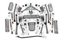 Suspension Lift Kit 4", With Shock Absorbers, Long Arm