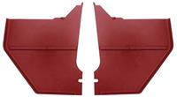 1964-66 Ford Mustang	 Coupe/Fastback	 Kick Panels	 1966 Dark Red