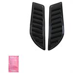 Oneway Bonnet Air Vents Pick-Up 4x4 - Universal - Matt black