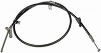parking brake cable, 184,00 cm, rear right