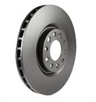 Disc Brake Rotor, Ultimax OE, Iron, Black Zinc, Solid Surface