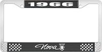 nummerplåtshållare, 1966 NOVA STYLE 1 svart