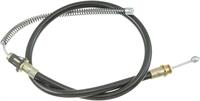 parking brake cable, 95,00 cm, rear left and rear right