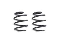 4" Coil Springs, Lowering, Rear, Black Powdercoated