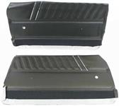 1968 IMPALA SS 2 DOOR COUPE OR CONVERTIBLE BLACK NON-ASSEMBLED FRONT DOOR PANELS