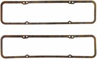 Valve Cover Gaskets, Cork/Rubber, .156 in. Thickness, Chevy, Small Block, Pair