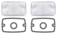 1970-72 Plymouth Valiant/Duster/Scamp Park Lamp Lense and Gasket Set
