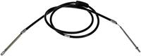 parking brake cable, 257,58 cm, rear right