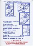 JACKING INSTRUCTIONS DECAL