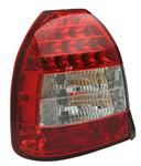 Set LED Achterlichten passend voor Honda Civic HB 3-deurs 1996-2001 - Rood/Helder