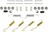 brake hardware kit, drum brakes, rear