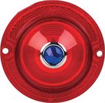Blue Dot Tail Lamp Lens Without Chrome Ring